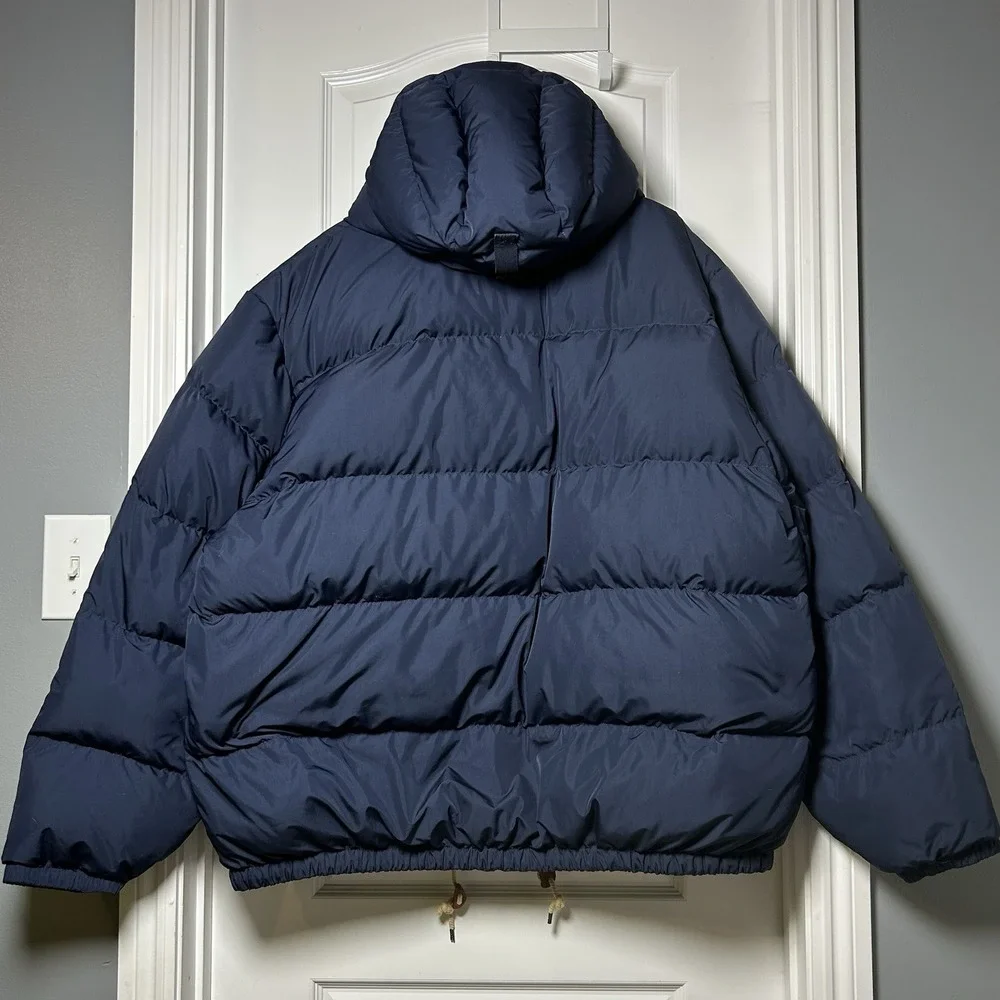 Polo Ralph Lauren Extra Big‎ Navy Blue Down Filled Hooded Puffer Jacket